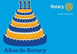 111 cumpleaños de rotary